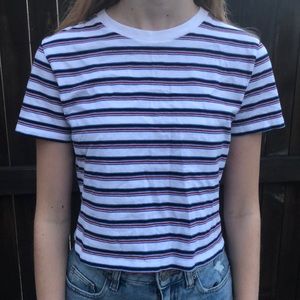 Striped crop top from Brandy Melville!
